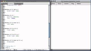CSS Dropdown Navigation Menu (part 2)