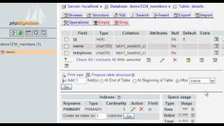 Tutorial: Inserting fields into database tables with phpMyAdmin | LayerOnline Web Hosting