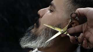 💈 Gentel beard style | haircut \u0026 fade Tutorial