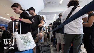 Massive Tech Outage Cancels Thousands of Flights Around the World | WSJ News