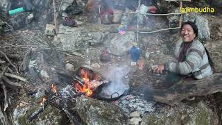 move to cave for camping || Nepal || @villagefoodkitchen ||