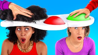 Thin Hair vs Thick Hair Problems/ Funny Awkward Situations