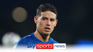 James Rodriguez admits he 'doesn't know who Everton are playing' as he looks set to leave the club