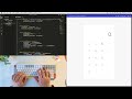 ASMR Programming | Minimal Calculator | No Talking