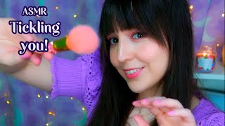 ⭐ASMR [Sub] Tickle Tickle Tingles! Mouth Sounds, Brushing your Face (Custom Video 💖)