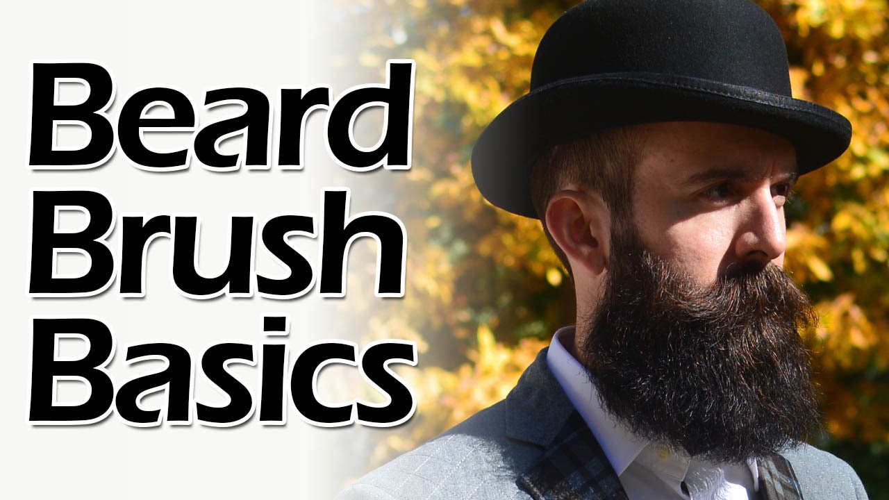 How To Brush A Beard Youtube