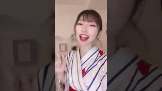 浴衣美人の生足にドキドキ！【TikTok】 #Shorts