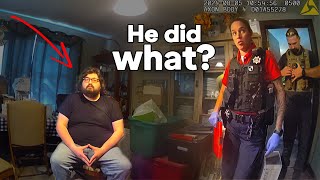 When Child Predator Realizes He's Been Caught
