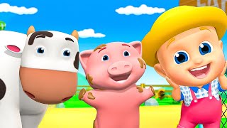 Farmer in the Dell Baby Song + More Nursery Rhymes for Kids