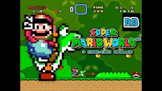 1991 [TAS 60fps] SNES Super Mario World Warps ALL