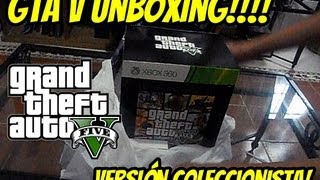 UNBOXING: Grand Theft Auto V Edición Coleccionista - MOGSA