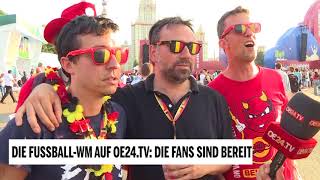Die Fußball-WM auf oe24.TV: Die Fans sind bereit