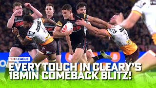 Every touch from the Nathan Cleary led comeback! | 2023 NRL Grand Final | Fox League