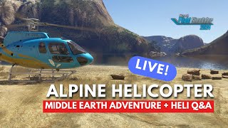 Alpine Adventure + Helicopter Q\u0026A | MSFS 2024