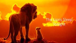 The Lion Sleeps Tonight Lion King Lyrics Video - Billy Eichner & Seth Rogen