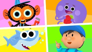 Super Simple Kids Cartoon Collection! With Finny the Shark, Carl's Car Wash, & The Bumble Nums