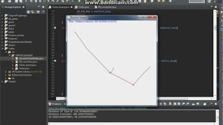 snap point to line java