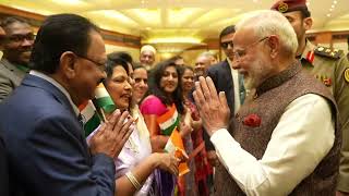 📽️Have a look at the glimpses from PM Narendra Modi's warm and memorable welcome in Kuwait.