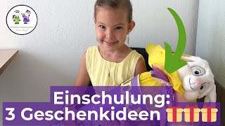 🎁 3 sinnvolle Geschenke zur Einschulung 🎉