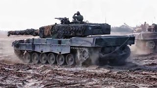 U.S. Abrams & Polish Leopard Tanks • Maneuvering & Tactics
