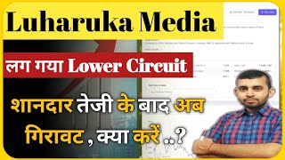 Luharuka media share latest news । Luharuka media \u0026 infra ltd share analysis । Future Of India