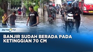 Intensitas Hujan Tinggi, Rumah Warga Hingga Jalan Besar Terendam Banjir