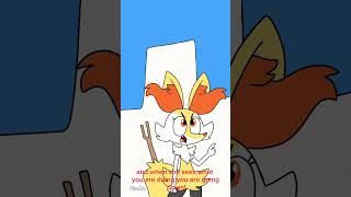 #pokemon braixen gets down