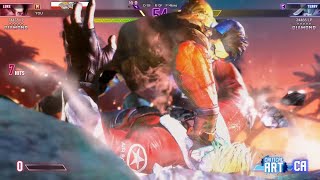 [스파6] 밥먹으면서 보기 좋은 모던루크 다이아몬드5 플레이 - 다음이 마지막!(Modern Luke Diamond5 Rank Play) #streetfighter6