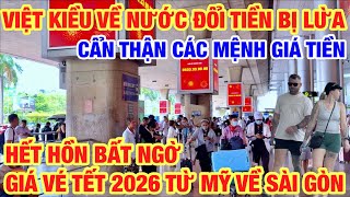 OVERSEAS VIETNAMESE COMING BACK TO CELEBRATE TET AT THE END OF THE YEAR, CHANGE MONEY ATTENTION I...