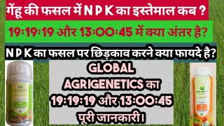 Global Agrigenetics NPK 19:19:19 And 13:00:45,ग्लोबल एग्री जेनेटिक्स का एनपीके 19:19:19 और 13:00:45🔥