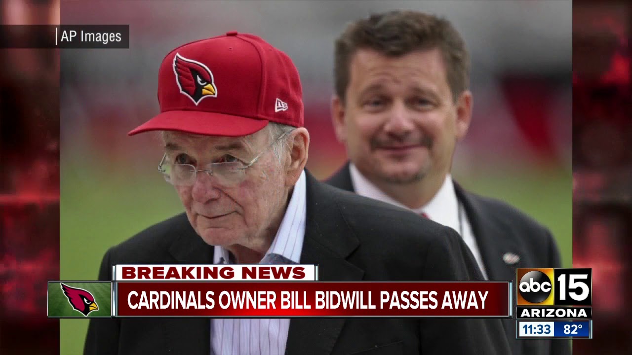 AZ Cardinals Bill Bidwill Passes Away At Age 88 - YouTube