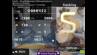 [osu mania 4k]Taishi - bluefieldcreator 99.01% #20