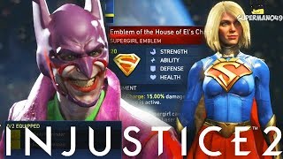 Injustice 2: Legendary And Epic Gear Showcase For All Characters! - Injustice 2 Legendary Gear
