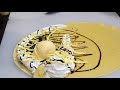 giant creamy crepe japanese street food