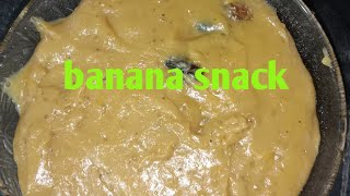 പഴംകൊണ്ട് ഒരു പലഹാരം // നാലുമണി പലഹാരം // banana snack recipie