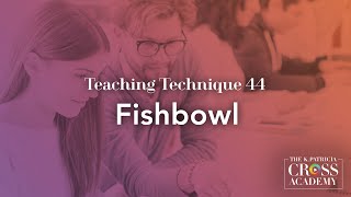 Teaching Technique 44: Fishbowl