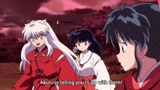 Yashahime: Princess Half-Demon | InuYasha says I won't let you lay a finger on my daughter