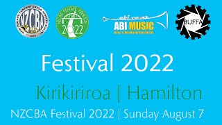 NZCBA Festival 2022: Sunday August 7