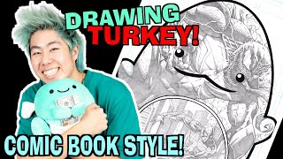 Turkey - But In A Comic Book Style!