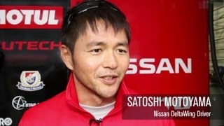 Nissan DeltaWing: 本山選手、クルム選手インタビュー