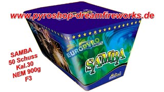 EP-5003A Europyro SAMBA - Dreamfireworks - www.pyroshop-dreamfireworks.de - Feuerwerk kaufen