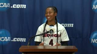 NCAA Softball Regional Postgame Interviews: Lu Harris-Champer, Ciara Bryan and Justice Milz