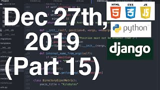 Python/Django live coding - More refactoring (Part 15)