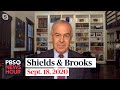 Shields and Brooks on politics in science, Biden's working-class outreach