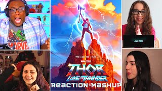 Thor Love and Thunder Trailer Reaction Mashup