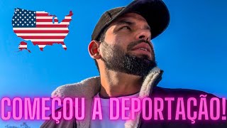 COMEÇOU A DEPORTAÇÃO EM MASSA DE IMIGRANTES ILEGAIS NOS ESTADOS UNIDOS