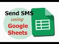 Send SMS using Google Sheet I Day On My Plate | Tech Tricks