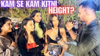 How much height is less than what? #whatattracts #indian #interview