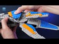 lego speed build 76286 the milano from guardians of the galaxy lego marvel 2024 beat build