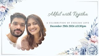 ᴡᴇᴅᴅɪɴɢ ᴄᴇʀᴇᴍᴏɴʏ || AKHIL with REJITHA